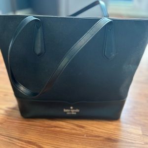 Kate spade spark black tote